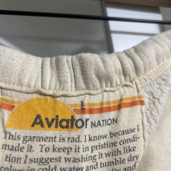 Aviator Nation Sweatpants Joggers Large - Picture 4 of 9